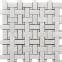 BASKET WEAVE MARBLE MOSAIC 12X12