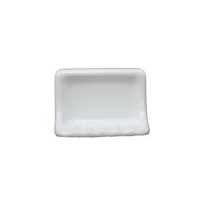 4X6 WHITE TUB SOAP DISH