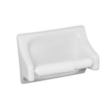 4X6 WHITE TOILET TISSUE HOLDER