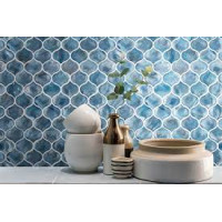 BLUE SHIMMER ARABESQUE
