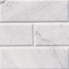 ARABESCATO CARRARA 4X12 HONED AND BEVELED