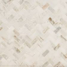 ARABESCATO VENATO WHITE 1X2 HERRINGBONE HONED