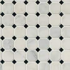 ARABESCATO CARRARA OCTAGON MOSAIC