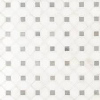 BIANCO DOLOMITE DOTTY MOSAIC