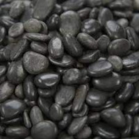BLACK PEBBLES 5-8 CM 40 LBS