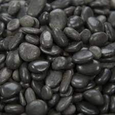 BLACK PEBBLES 5-8 CM 40 LBS