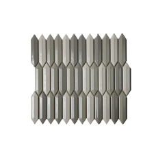 BG MIXED WHITE. TENDER GRAY & TAUPE 3D PICKET