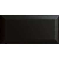 BG BLACK 3X6 BEVELED