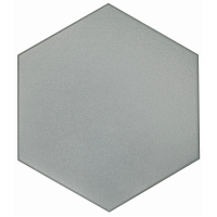 CASABLANCA SOLID GRAY 8X9 HEXAGON