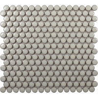 BG CREAM PENNY ROUND 12X12 MOSAIC