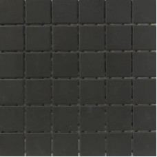 CC PORCELAIN BLACK 12X12 MOSAIC