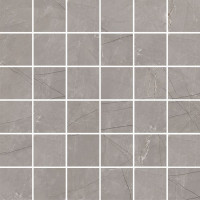 BOUQUET GREY SHINE 2X2 MOSAIC
