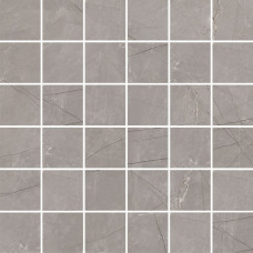 BOUQUET GREY SHINE 2X2 MOSAIC