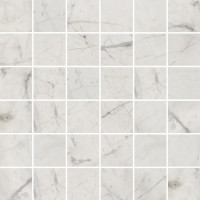 BOUQUET WHITE SHINE 2X2 MOSAIC