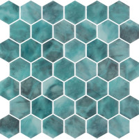 MIAMI AQUA HEX 2