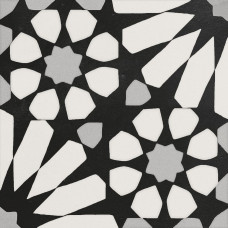 ETNA BIG ASTER BLK & WHT 8X8 D1B2