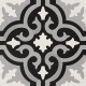 ORIGINAL BALI BLK & WHT 8X8 D3B1