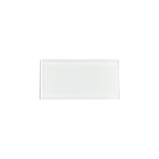 CRYSTAL GLASS SUPER WHITE 3X6