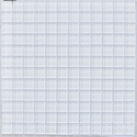 CRYSTAL SUPER WHITE 1X1 MOSAIC