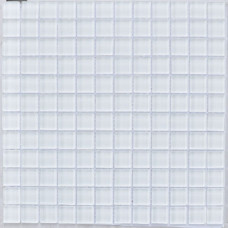 CRYSTAL SUPER WHITE 1X1 MOSAIC