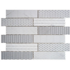 DIGITAL MARBLE WHITE 2X8 MOS