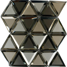 METAL MIRROR TRIANGLE BEIGE MIX