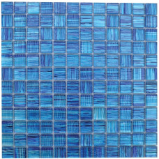 RIPPLE MIAMI BLUE 1X1 MOSAIC