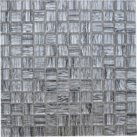 RIPPLE STONE GREY 1X1 MOSAIC