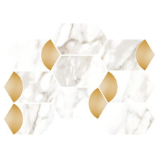 LUCA GREY HEX W/ COPPER