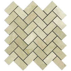 CREMA MARFIL HERRINGBONE POLISHED