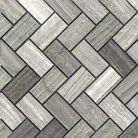 DRIFTWOOD GREY HERRINGBONE