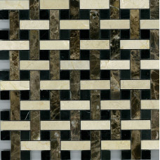 EMPERADOR MARRON BASKET WEAVE
