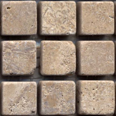 MOSAIC TRAV NOCE 1X1 TUMBLED