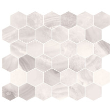 ONIX AGATA GREY HEX MOSAIC