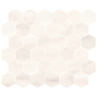 ONIX AGATA WHITE HEX MOSAIC