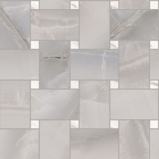 ONYX SILVER WEAVE POLISHED