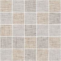 *TEXTILE MOSAIC MIX LIGHT 2X2