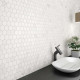 ONIX AGATA GREY HEX MOSAIC