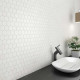 ONIX AGATA WHITE HEX MOSAIC