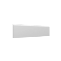 MAIOLICA CRCKLD. 3”X12” BNS White