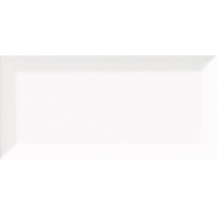 BG SNOW WHITE 3X6 BEVELED