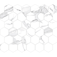 TILE MOSAIC CALACATTA (HEXAGON) WHITE