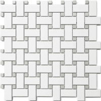 MG GR 12X12 MOS. BASKET WEAVE DOT