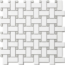 MG GR 12X12 MOS. BASKET WEAVE DOT