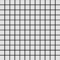MG WHITE 1X1 SQUARES 12X12 MOSAIC