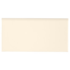 ALMOND GLOSSY 3X6 BEVELED