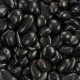 BLACK PEBBLES 0.5 CM -1.2 CM