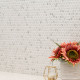 CARRARA PENNY ROUND MATTE