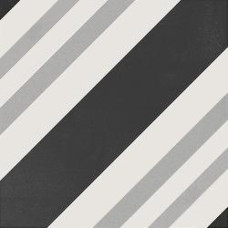 GEO B. BLK & WHT 8X8 D2B1