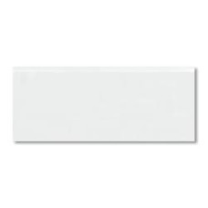 2X6 BULLNOSE WHITE (BEVELED)